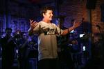 Rost. Lukas Graham turnerer i øjeblikket rundt og gør reklame for det nye album i USA. Her er det fra Microsoft Lounge i Los Angeles, hvor de spillede i onsdags. Tirsdag var de med i tv-showet 'Jimmy Kimmel Live'. 