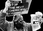 ATOMTERROR. Demonstranter protesterede i februar mod, hvad de ser som forældede atomkraftværker i Belgien. Nu føjes endnu et perspektiv til frygten i kølvandet på terrorangrebene i landets hovedstad. Arkivfoto: Virginia Mayo 