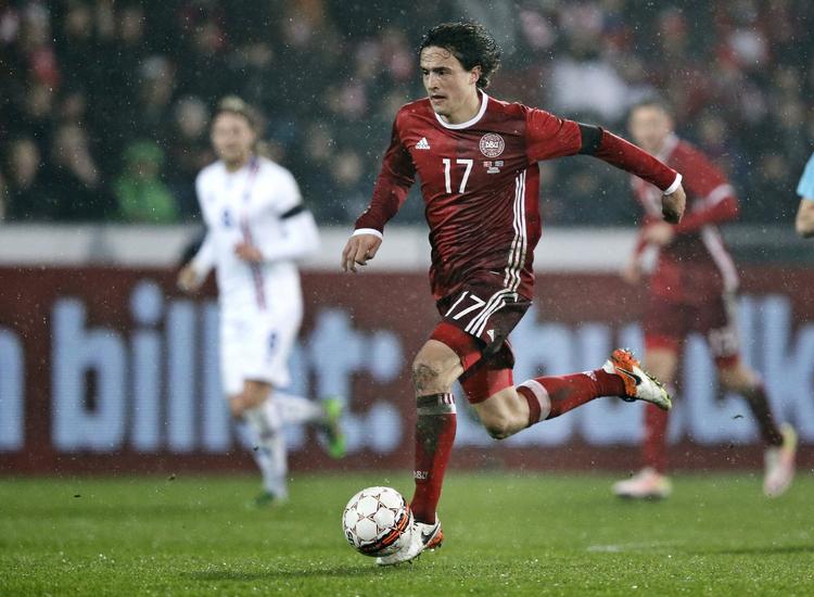 FCK. Thomas Delaney fik fuld tid i superligapausens to landskampe. 