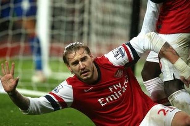 Arsenal 2005-2014. 171 kampe resulterede i 47 scoringer, men det var ikke nok til at storklubben ville satse på danskeren, der flere gange var udlejet til andre klubber. 