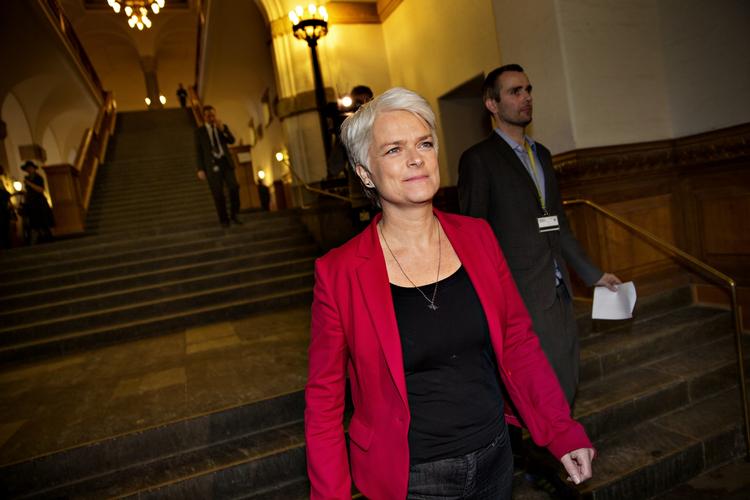 Formand. Annette Vilhelmsen var formand for Socialistisk Folkeparti fra oktober 2012 til januar 2014. 