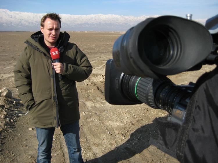 Ødelæggelse. Synet af de mange ødelagte skulpturer i det smadrede museum i Palmyra gav TV 2's erfarne reporter Rasmus Tantholdt tårer i øjnene. 