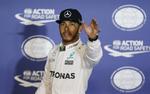 REKORD. Under halvandet minut var Lewis Hamilton om at drøne banen i Bahrain rundt. 