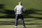 REKORD. I sin syvende runde på Augusta kom Søren Kjeldsen for første gang under 70 slag. 