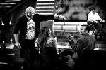 2008. Peter Aalbæk deltager i programmet 'Talent 2008', hvor han var dommer. Her ses han i selkab med de to øvrige dommere, Julie Steincke og Martin Hall. 