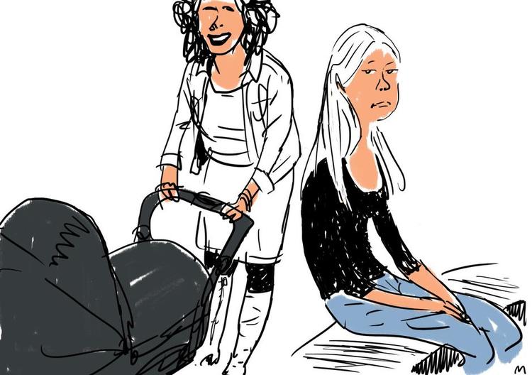 Tegning. Mette Dreyer 