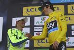 REVANCHE. I Paris-Nice måtte Alberto Contador nøjes med at lykønske Geraing Thomas med sejren, men i Baskerlandet Rundt fik spanieren taget revanche. 