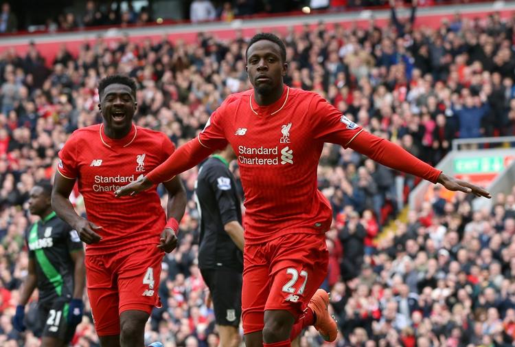 Dobbely. Divock Origi  ændrede 2-1 til 4-1. 