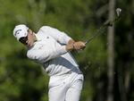 Vinder. Engelske Danny Willett vandt Masters, Her ses han på 12. hul. 