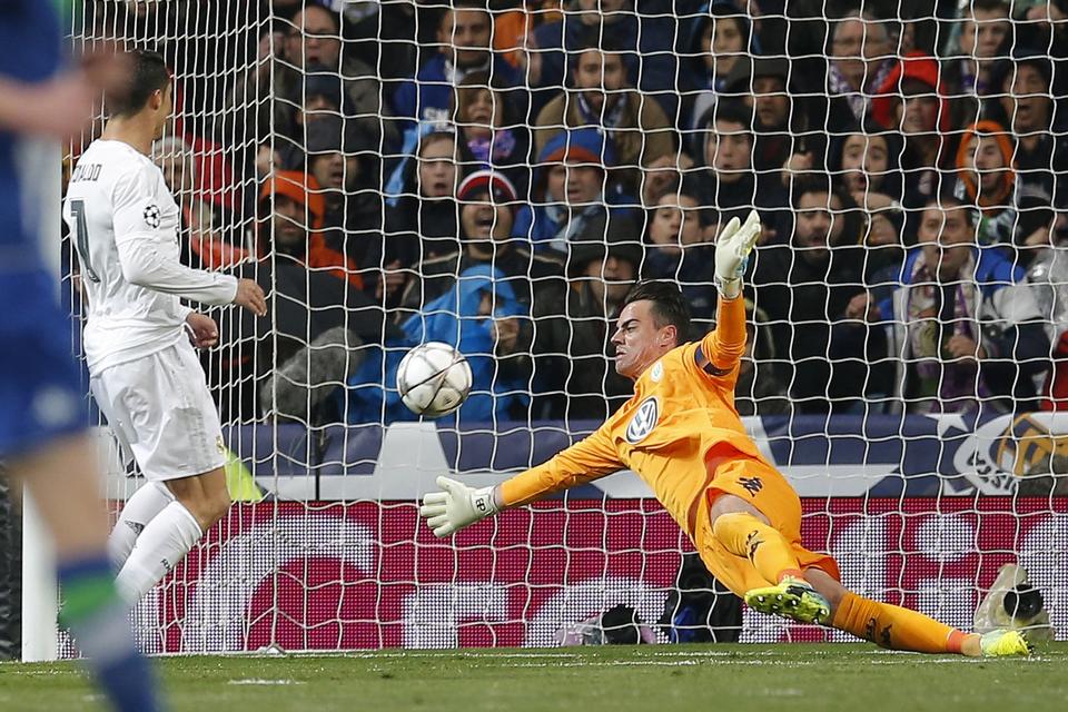 Cristiano Ronaldo scorer mod Wolfsburg. 
