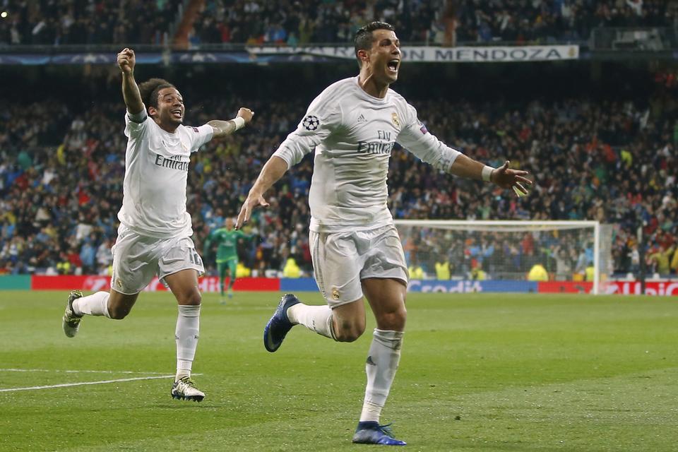 17 minutter tog det for Cristiano Ronaldo - så havde han scoret tre gange mod stakkels Wolfsburg. 
