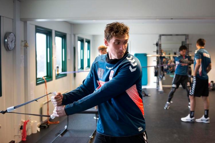 HJEMME. Det er vigtigt for Morten'Duncan' Rasmussen at være en del afGlen Riddersholms projekt i AGF. 