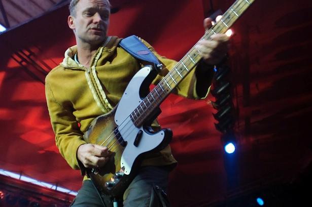 Sting kiggede også forbi i 2001. 