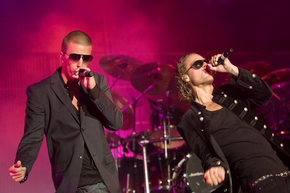 Altid knivskarpt stylede Nik &amp; Jay lukkede Fredagsrock i 2007. 