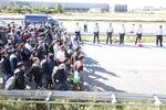 MIGRANTSTRØM. Dette foto af Politikens fotograf Martin Lehmann ledsagede Washington Posts udskældte artikel om den danske håndtering af migrantkrisen. 