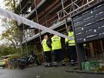 tredobbelt. Det var i denne ejendom på Frederiksberg, at tre mænd blev skudt og dræbt i november sidste år. 