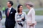 Prins Joachim, prinsesse Marie og prinsesse Benedikte. 