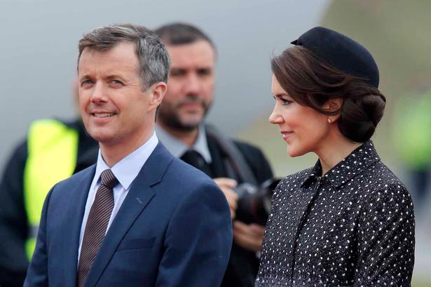 Kronprins Frederik og kronprinsesse Mary. 