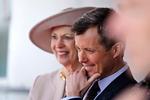 Prinsesse Benedikte og kronprins Frederik. 
