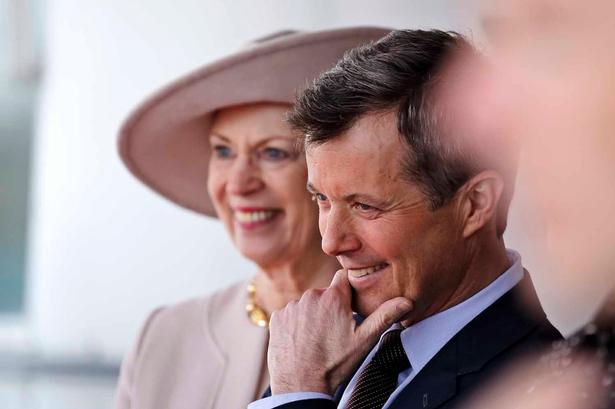 Prinsesse Benedikte og kronprins Frederik. 