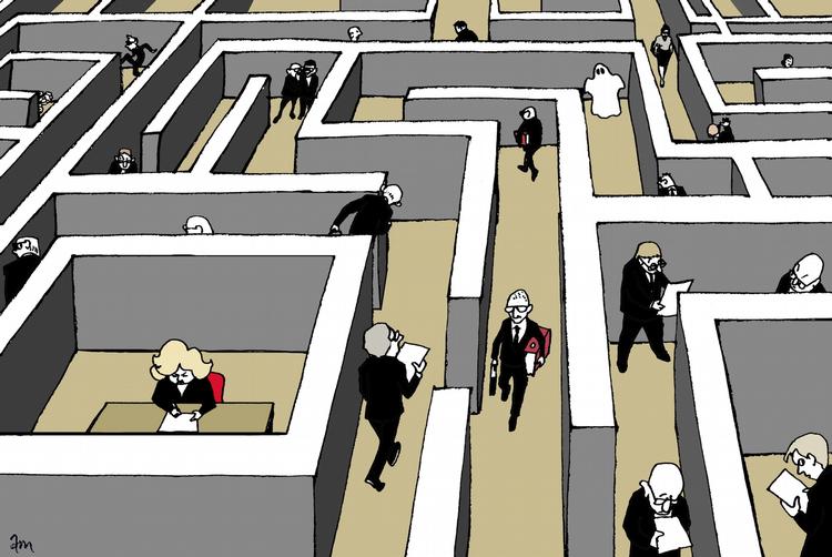 Tegning. Anne-Marie Steen Petersen 