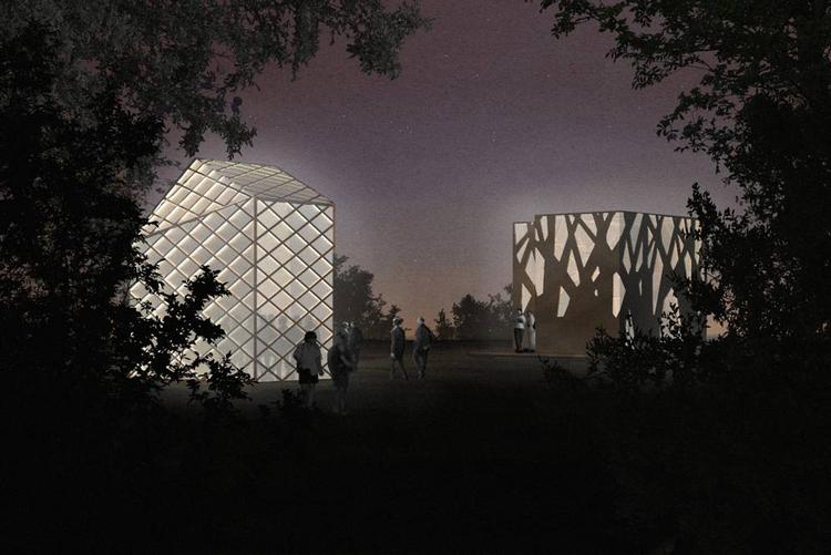 Elegant. Det bliver i disse lounges, at flaskesamlerne kan nyde en sval tilværelse uden påtrængende festivalgæster. 