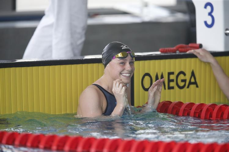 OL-KLAR. Med 25,04 sek. var Pernille Blume under OL-kravet i 50 meter fri ved Danish Open, og dermed opfyldte hun sin ambition for stævnet. 