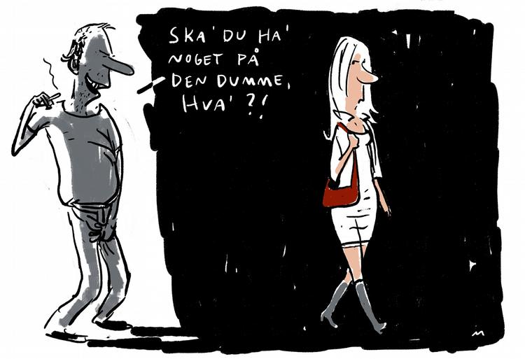 Tegning. Mette Dreyer 