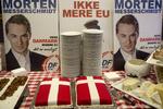 Danxit? Dansk Folkeparti erobrede mere end hver fjerde stemme ved Europa-Parlamentsvalget i 2014. Nu siger DF, at Danmark bør genoverveje EU-medlemsskabet, hvis Storbrittanien melder sig ud af Unionen. 