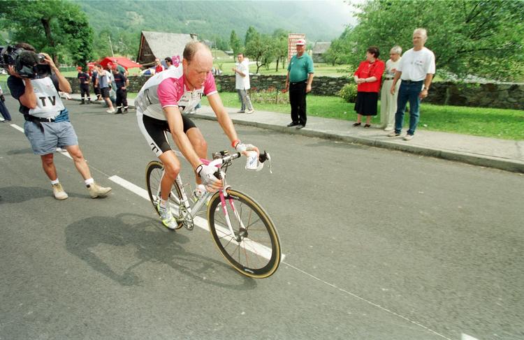 Historie: Bjarne Riis har som den eneste dansker vundet Amstel Gold Race. 