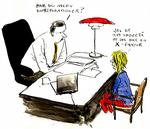 Succes. Tegning: Mette Dreyer 