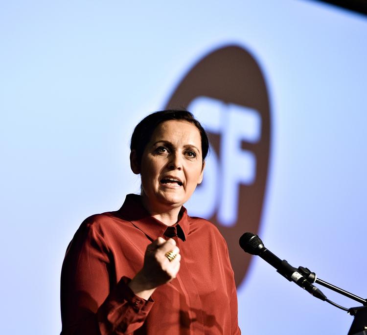 klemt. SF kæmper for opmærksomheden på venstrefløjen, hvor Alternativet og Enhedslisten snupper mange stemmer. 