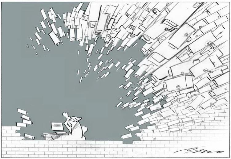 PRIVATLIV. Tegning: Per Marquard 