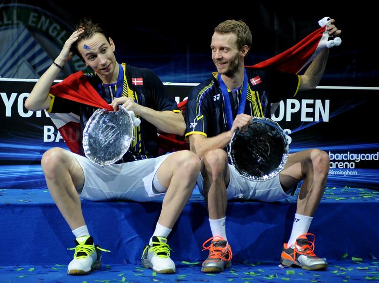 OL-bejlere. Carsten Mogensen (th) og Mathias Boe vandt OL-sølv for fire år siden. 