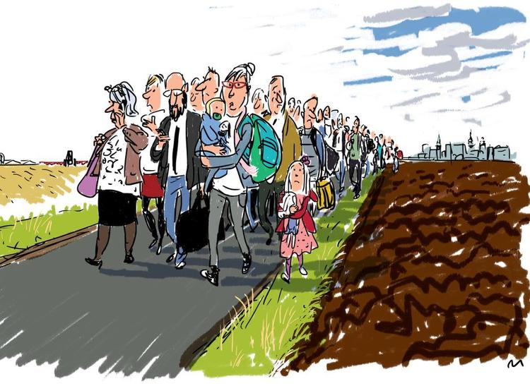 Tegning: Mette Dreyer 