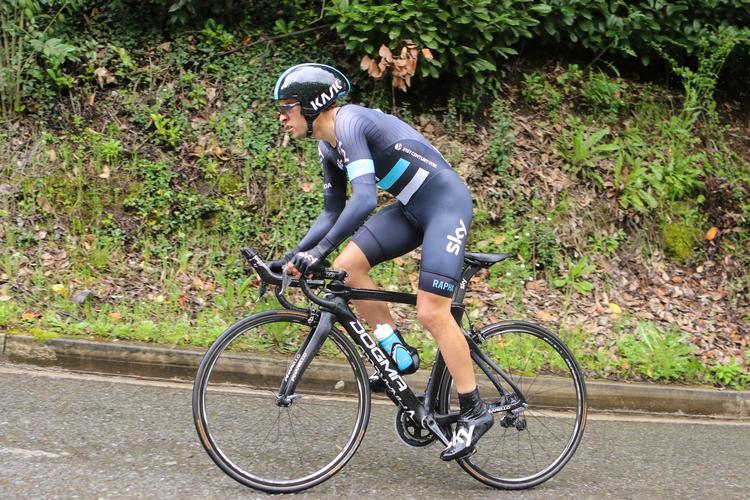 OPTUR. Mikel Landa fra Sky-holdet er skrap på stigninger, og det viste han også onsdag i Giro del Trentino. 