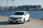 ENSARTET. Renault Mégane fremviser mærkets nye designstil, som tilsyneladende skal præge alle modeller. Foto: Allan Graubæk 