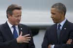 Pres. Den amerikanske præsident, Barack Obama (t.h.) har ikke lagt skjul på, at han gerne ser, at England forbliver i EU. Et samlet Europa er nemlig i amerikanernes interesse. Her ses han med den britiske premiereminister, David Cameron. 