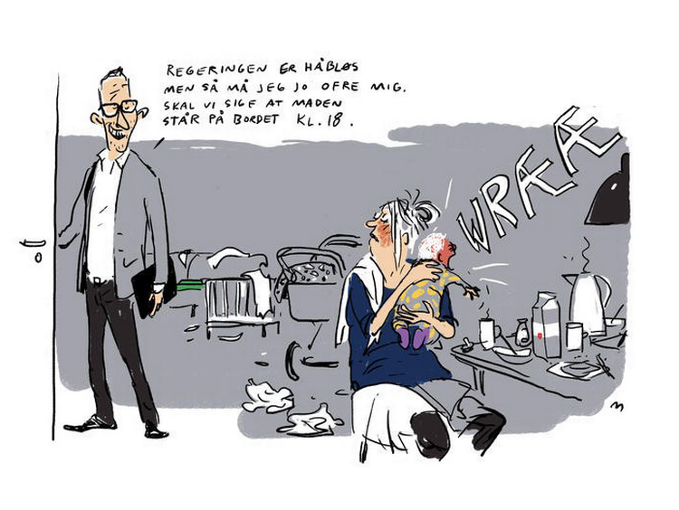 Tegning. Mette Dreyer 