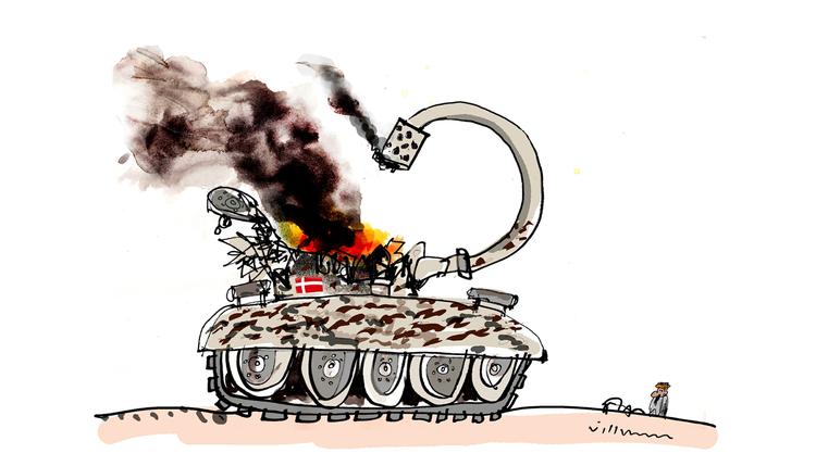 Tegning. Jørn Villumsen 