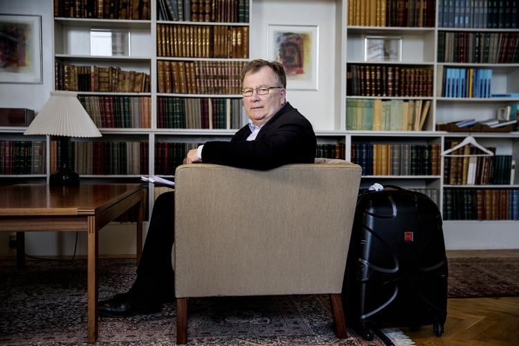 Strategen. Claus Hjort Frederiksen har ingen planer om at trække sig. 