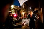 Filmby. Novellefilmen 'En skønne dag' om homomiljøet i København blev i 2011 optaget i Pisserenden, Samtlige butikker og cafeer støttede filmen, der havde et budget på godt 300.000 kr. Her optages slutscenen med Peter Plaugborg i hovedrollen. 