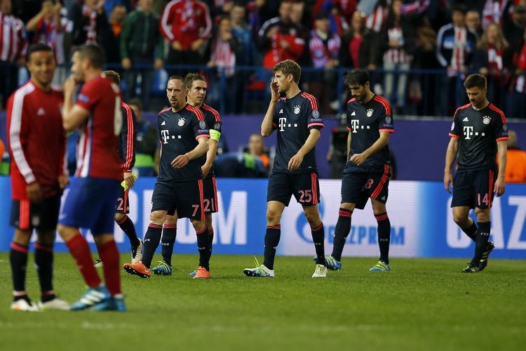 Hængehoveder. Bayern skal score, hvis de vil i CL-finalen. 