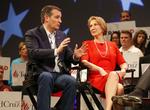 Primært. Ted Cruz vil have Carly Fiorina som vise præsident, hvis det skulle ske at han vindersit partis nominering og senere præsidentposten. 