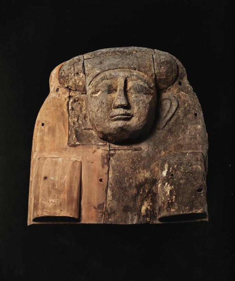 Mumiekiste. Nationalmuseet har stadig den kiste af træ, som den ødelagte mumie lå i. Foto:Torben Eskerod 