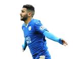 Hædret. Riyad Mahrez er en af Leicesters mange vindere i denne sæson allerede. Han blev for en uge siden kåret som sæsonens bedste spiller i Premier League. 