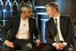 Opposition. Labours kandidat som borgmester i London, Sadiq Khan (tv.) har kæmpet sig frem fra det offentlige boligbyggeri, mens den konservative kandidat, Zac Goldsmith, har arvet milliarder. Menings målingerne tyder på, at indbyggerne i London klart foretrækker Khan. Arkivfoto: Daniel Leal-Olivas 