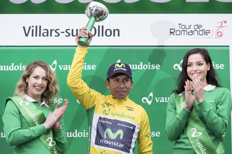 Fremgang. Med sejren i Schweiz rykker Nairo Quintana ind i top-10 i det  gennemgående WorldTour-regnskab. 