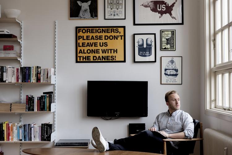 Boligjagt. Jeppe Holm Nielsen og hans kæreste har siden januar ledt efter en andelsbolig. 