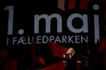 taler. DR 2 zoomede i kanalens 1. maj-dækning ind på frontfigurerne fra Enhedslisten, SF og Socialdemokratiet. 